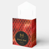 レッドドラゴンはかりで測金ゴールド誕生日ありがとう フェイバーボックス (オープン)