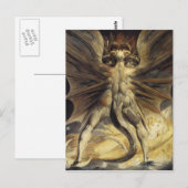 レッドドラゴンアートウィリアム・ブレイク ポストカード (正面/裏面)