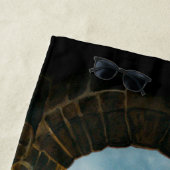 レッドドラゴンアーバンファンタジー ビーチタオル (インサイチュ)