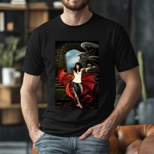 レッドドラゴンアーバンファンタジー Tシャツ