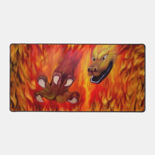 レッドドラゴンクロー デスクマット (正面)