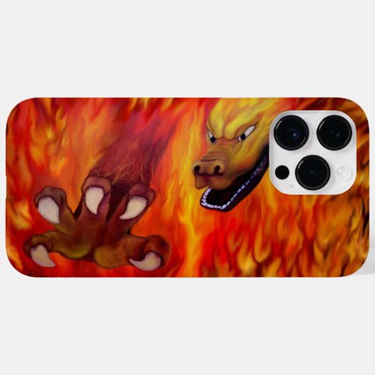 レッドドラゴンクロー Case-Mate iPhoneケース (裏面 (横))