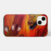 レッドドラゴンクロー iPhoneケース (裏面横)