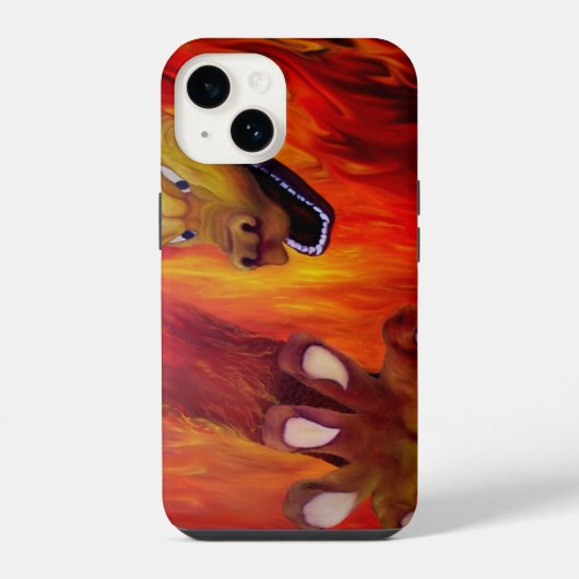 レッドドラゴンクロー iPhoneケース (裏面)