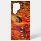 レッドドラゴンクロー SAMSUNG GALAXYケース (裏面)