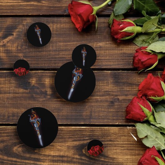 レッドドラゴンソードバラ コンフェッティ