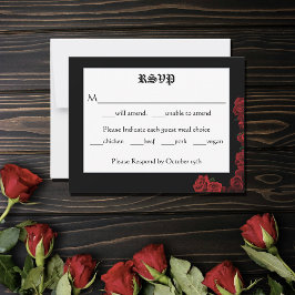 レッドドラゴンソードバラ ノートカード