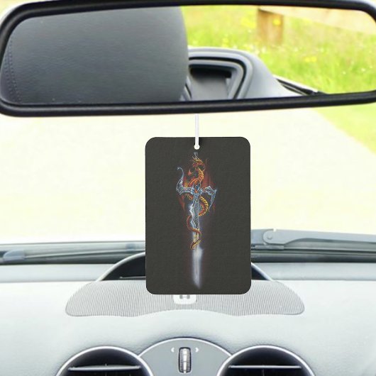 レッドドラゴンソードファンタジー カーエアーフレッシュナー