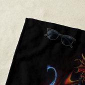 レッドドラゴンソードファンタジー ビーチタオル (インサイチュ)