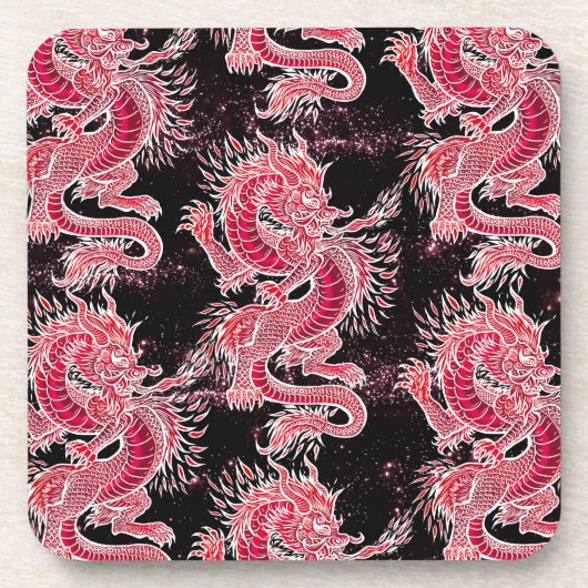 レッドドラゴン銀河系 コースター (正面)