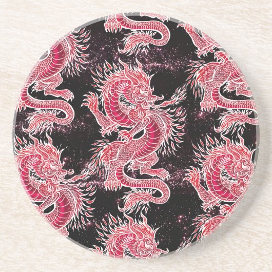 レッドドラゴン銀河系 コースター (正面)