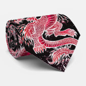 レッドドラゴン銀河系 ネクタイ (ロール)