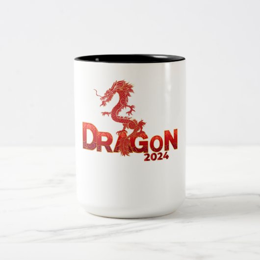 レッドドラゴン2024 ツートーンマグカップ (中央)