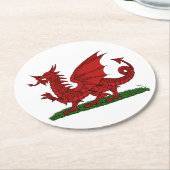 レッドドラゴン・オブ・ウェールズ ラウンドペーパーコースター (アングル)