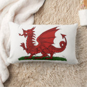 レッドドラゴン・オブ・ウェールズ ランバークッション (ブランケット)