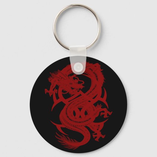 レッドドラゴンXiuhcoatlキーチェーン キーホルダー (正面)