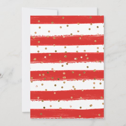 レッドドレスダークスキンプリンセススウィート16 サンキューカード (裏面)