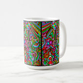 レッドドレスパーティーフリークアウト コーヒーマグカップ (正面右)