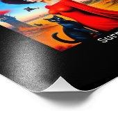 レッドドレスブラック猫アートの動き フォトプリント            (角)