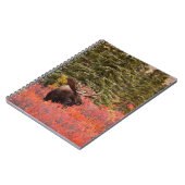 レッドドワーフに立つブルムース樺の木 ノートブック (左側)