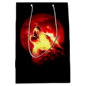 レッドナイトマットでハウリングウルフ ミディアムペーパーバッグ (正面)