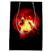 レッドナイトマットでハウリングウルフ ミディアムペーパーバッグ (裏面)