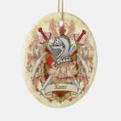 レッドナイト家紋姓 セラミックオーナメント (右)
