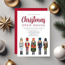 レッドナツクラッカークリスマスオープンハウス 招待状