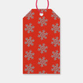 レッドナツクラッカークリスマスホリデー ギフトタグ (裏面)