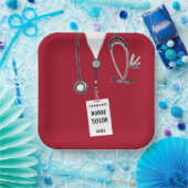 レッドナースグラード2025パーティー紙プレート ペーパープレート (パーティー)