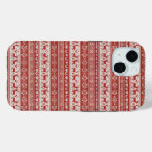 レッドニットクリスマス Case-Mate iPhoneケース (裏面 (横))
