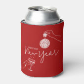 レッドニューイヤーパーティー 缶クーラー (缶正面)