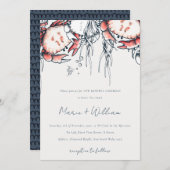 レッドネイビー水中カニ航海の誓の更新 招待状 (正面/裏面)