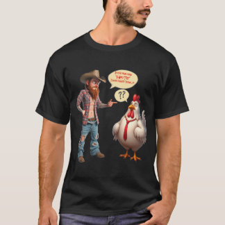 レッドネックが「あの新しいネクタイ」に問い合わせる（ヘンタイ） Tシャツ