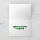 レッドネックのクリスマスのカスタマイズ可能なカード シーズンカード (内部)