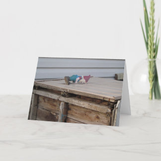 レッドネックのクリスマスのカスタマイズ可能なカード シーズンカード