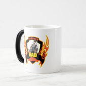 レッドネックのパパの父の日のギフト モーフィングマグカップ (正面左)