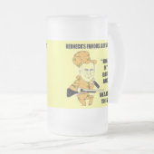 レッドネックのマグ フロストグラスビールジョッキ (正面右)