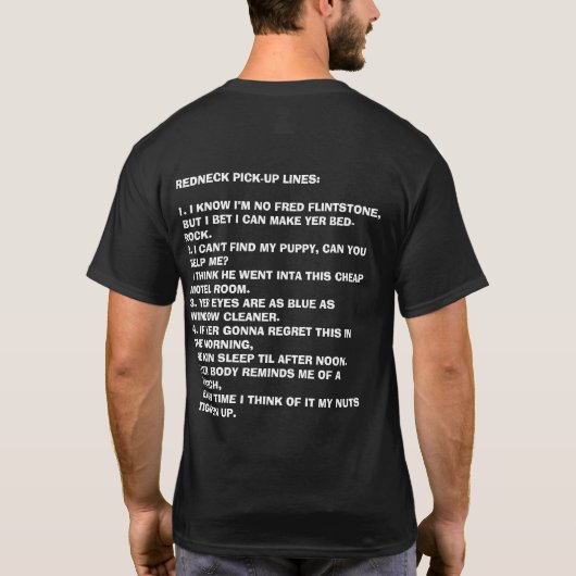 レッドネックの積み込みライン: 1。 私はIを知っています Tシャツ (裏面)