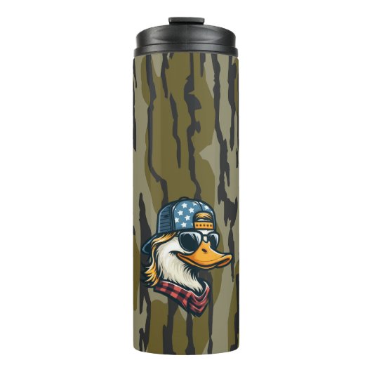 レッドネックダックボットムランド迷彩柄ダック狩りレッドネック タンブラー (正面)