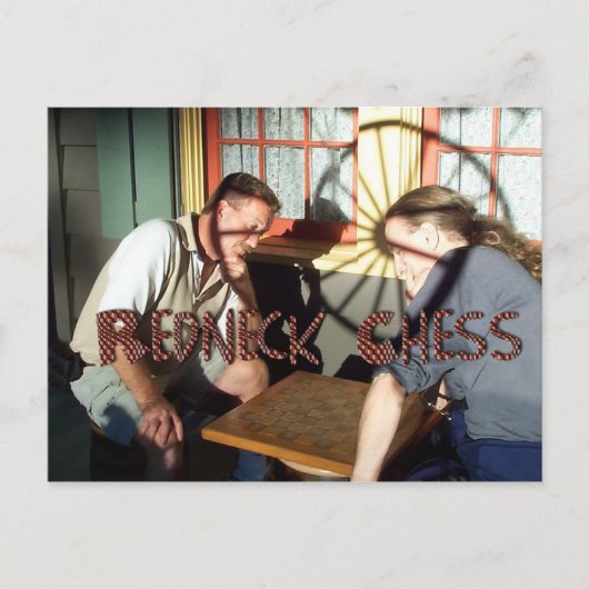 レッドネックチェス ポストカード (正面)