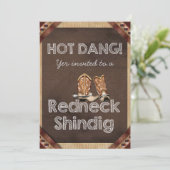 レッドネックパーティー 招待状 (スタンド正面)