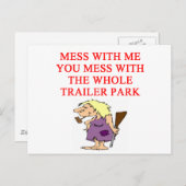 レッドネックヒルビリー ポストカード (正面/裏面)