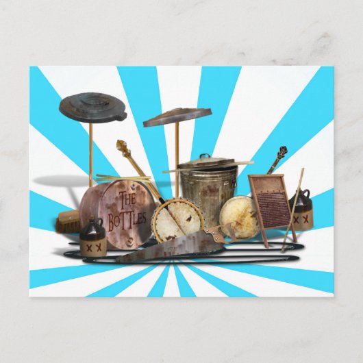 レッドネックロックバンドゲーム ポストカード (正面)