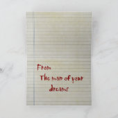 レッドネック母の日 カード (内部)