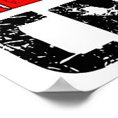 レッドネック熱狂するおもしろいポスター ポスター (角)