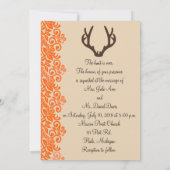 レッドネック結婚式招待状 招待状 (裏面)