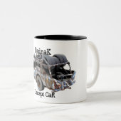 レッドネック車 ツートーンマグカップ (正面右)