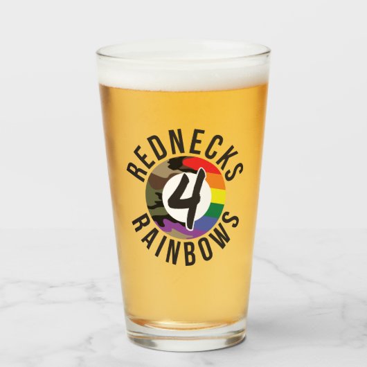 レッドネック4レインボウズ タンブラーグラス (ドリンク正面)