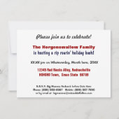 レッドネック·クリスメリーマス！おもしろいパーティの招待状 招待状 (裏面)